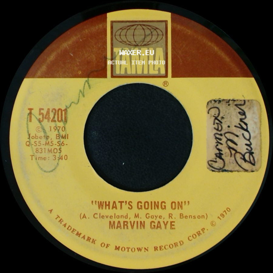 Marvin Gaye - God Is Love / What's Going On side B