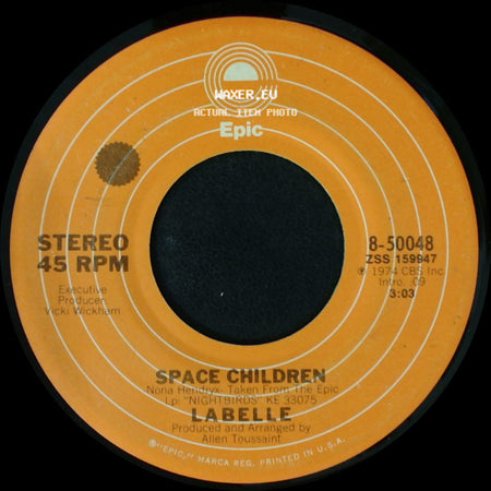 Labelle - Space Children / Lady Marmalade side A