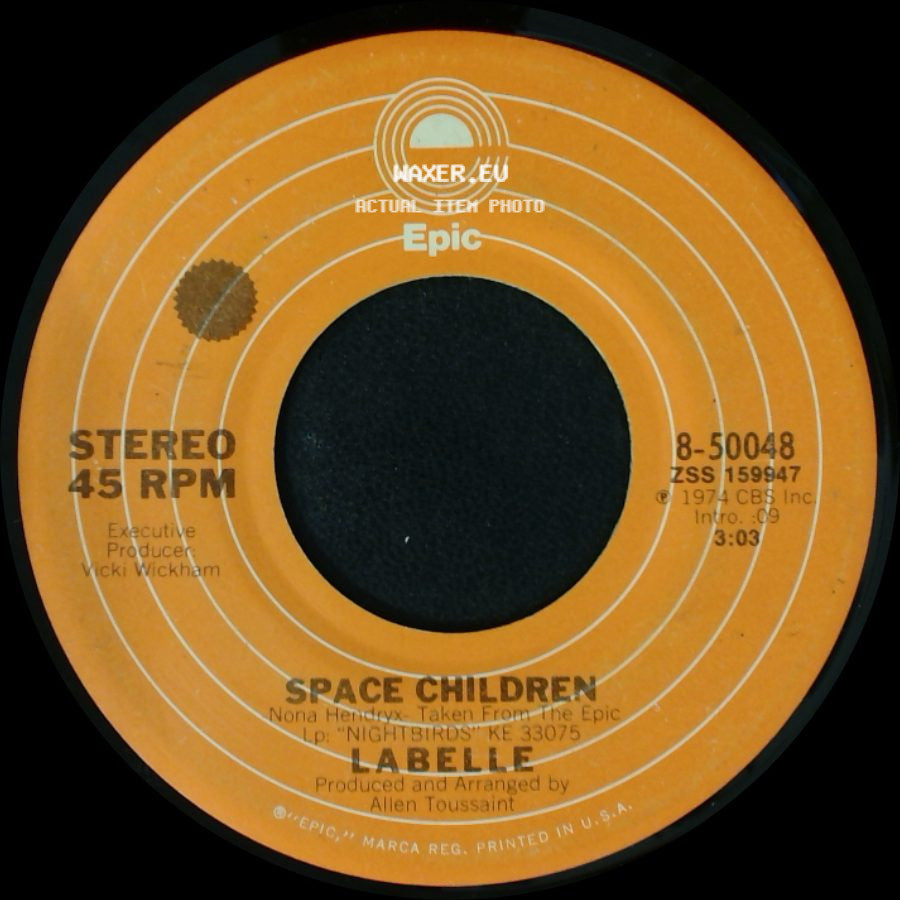 Labelle - Space Children / Lady Marmalade side A