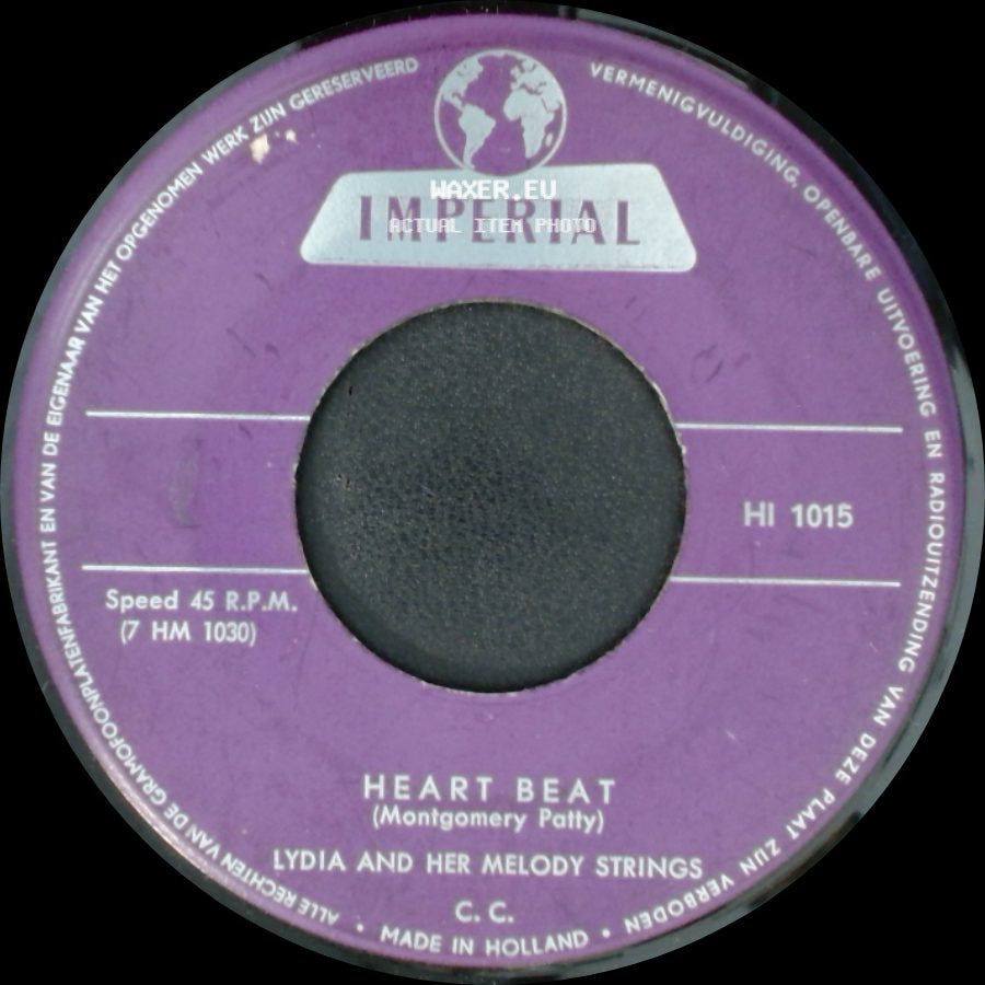 Lydia And Her Melody Strings - Heart Beat / Send Me The Pillow side A