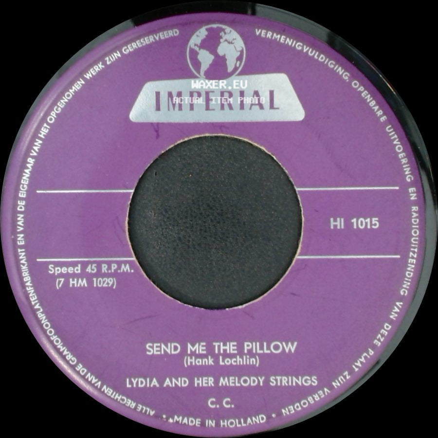 Lydia And Her Melody Strings - Heart Beat / Send Me The Pillow side B