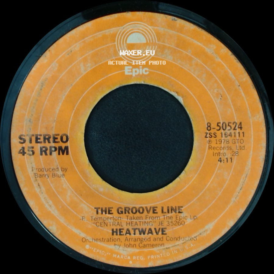 Heatwave - Happiness Togetherness / The Groove Line side B