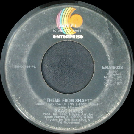Isaac Hayes - Theme From Shaft / Cafe Regio's side A