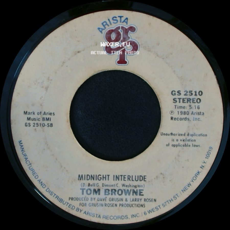 Tom Browne - Midnight Interlude / Thighs High (Grip Your Hips And Move) side A