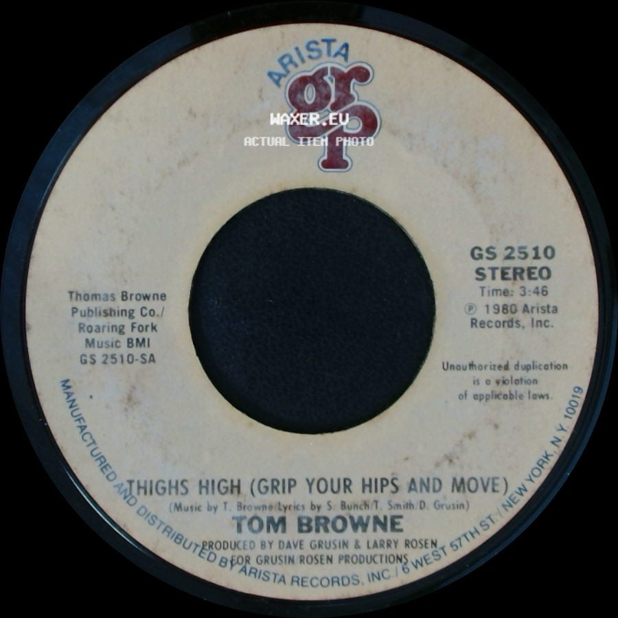 Tom Browne - Midnight Interlude / Thighs High (Grip Your Hips And Move) side B