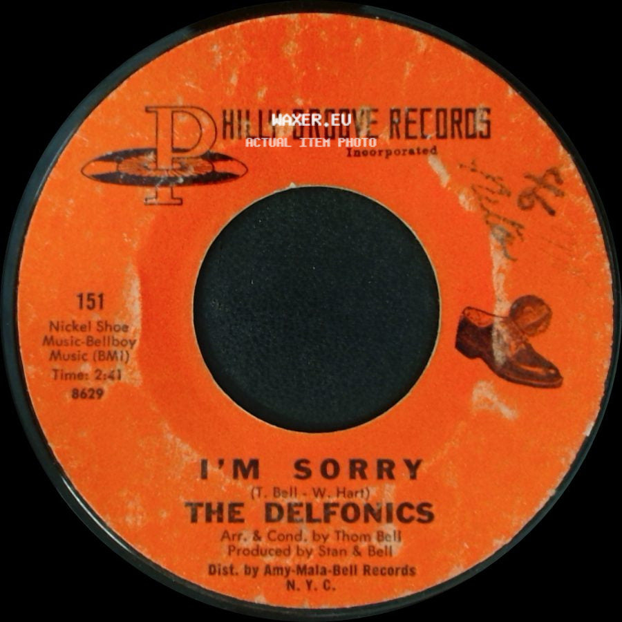 The Delfonics - I'm Sorry / You're Gone side A