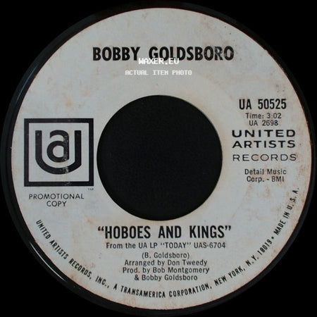 Bobby Goldsboro - I'm A Drifter / Hoboes And Kings side B