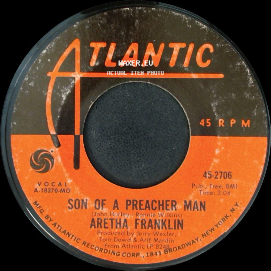 Aretha Franklin - Son Of A Preacher Man / Call Me side A