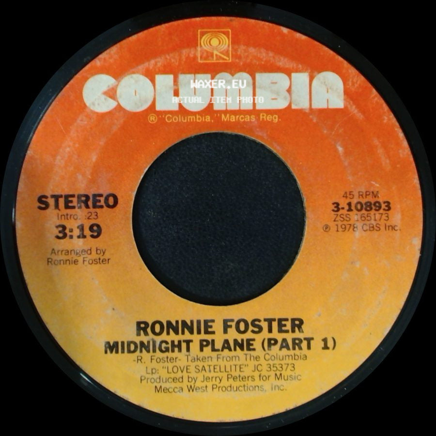 Ronnie Foster - Midnight Plane (Part 1) / Midnight Plane (Part 2) side A