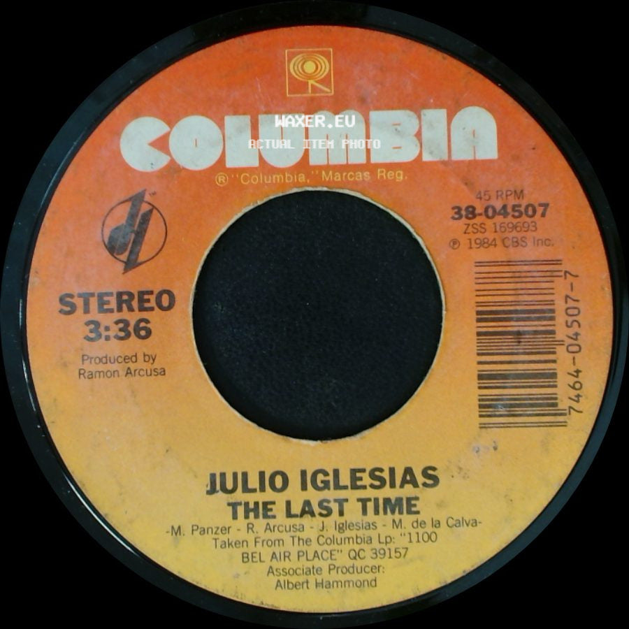 Julio Iglesias & Diana Ross / Julio Iglesias - All Of You / The Last Time side B