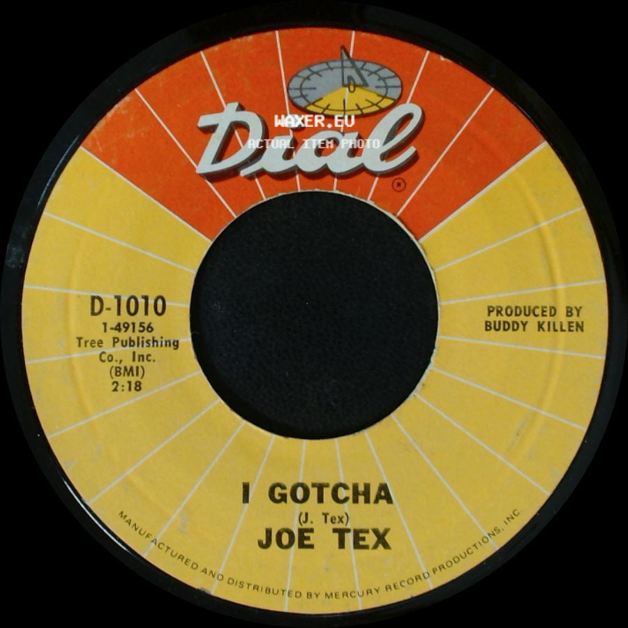 Joe Tex - A Mother's Prayer / I Gotcha side B