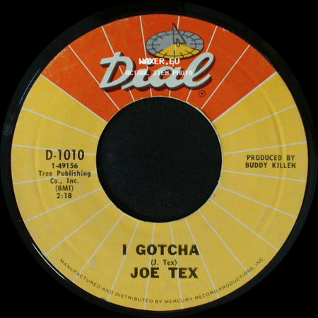 Joe Tex - A Mother's Prayer / I Gotcha side B