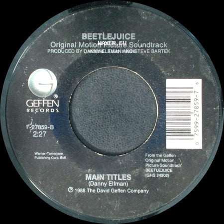 Harry Belafonte - Day-O / Main Titles side B