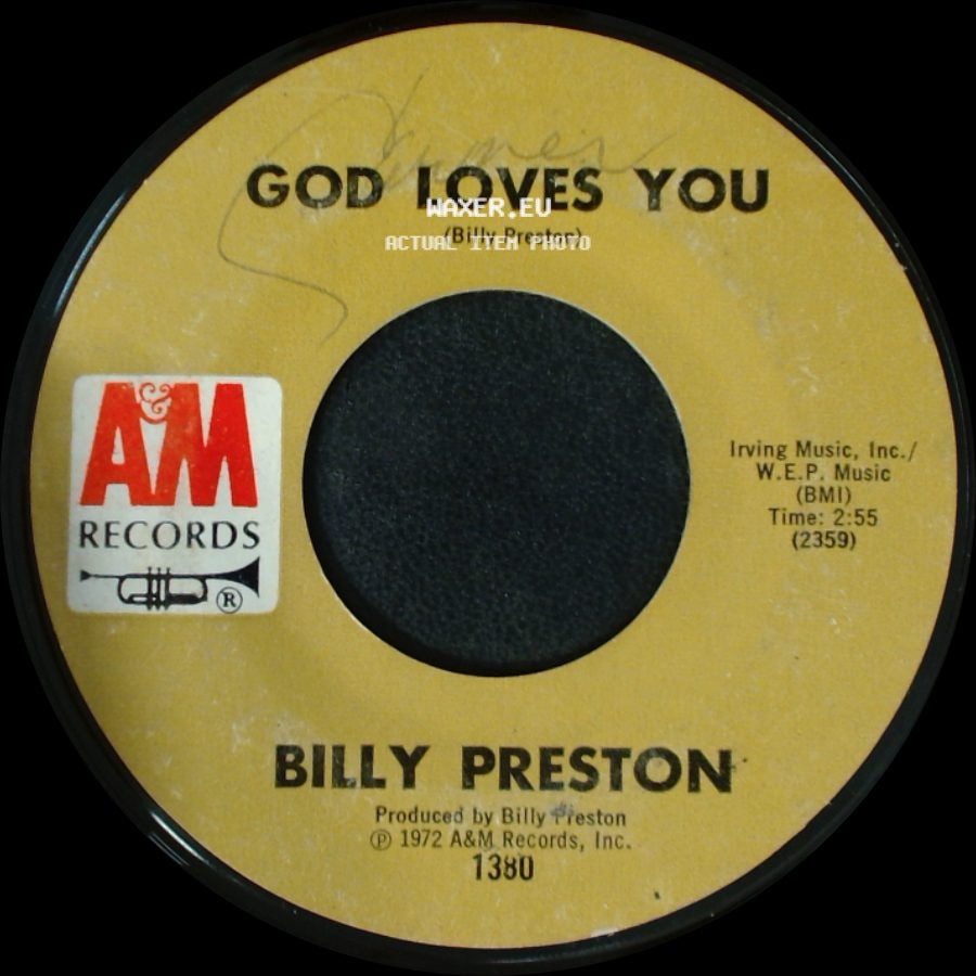 Billy Preston - God Loves You / Slaughter side A