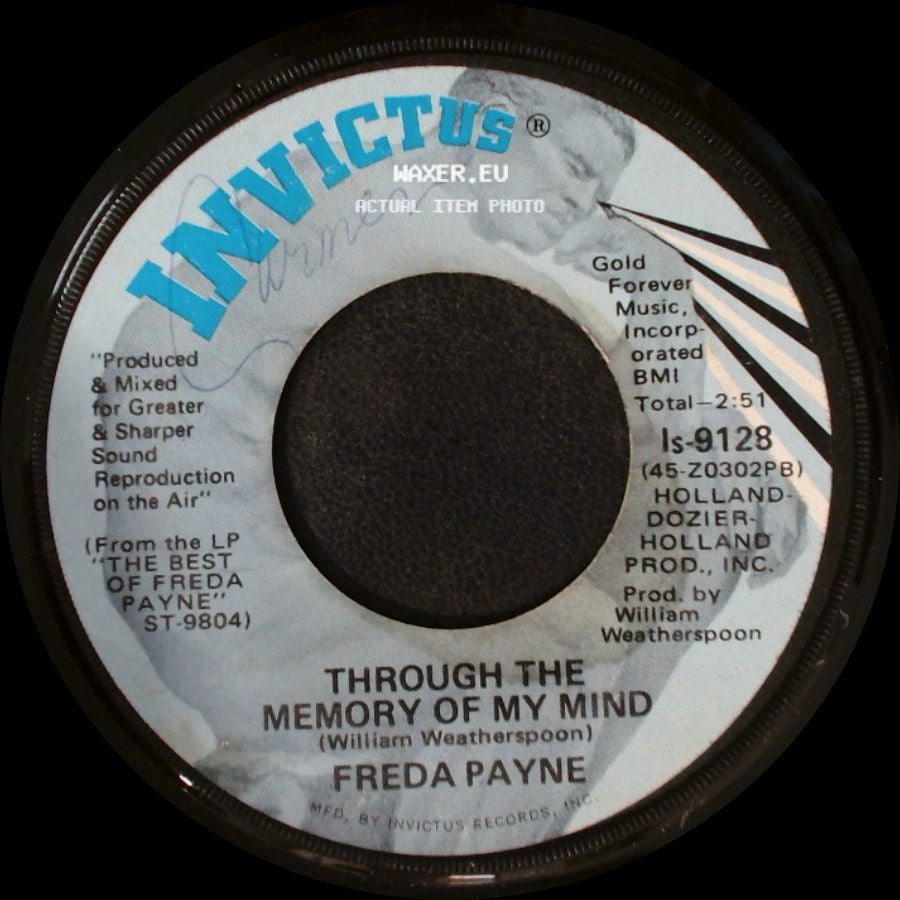Freda Payne - Through The Memory Of My Mind / He's In My Life side A