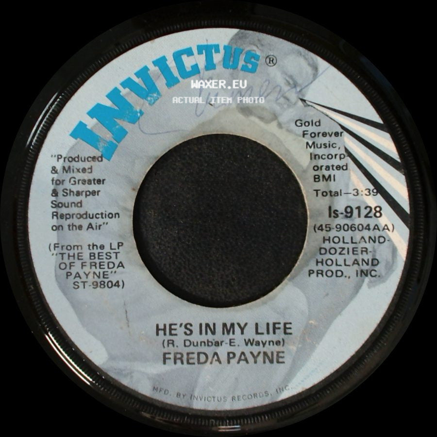 Freda Payne - Through The Memory Of My Mind / He's In My Life side B
