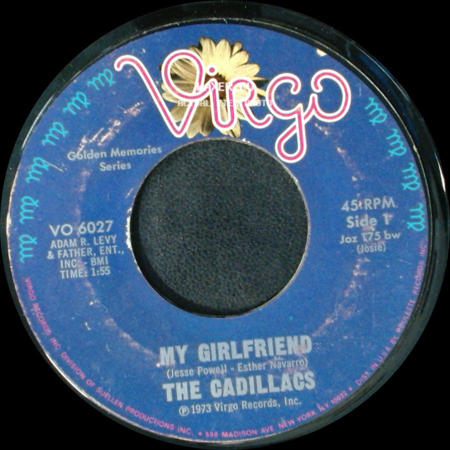 The Cadillacs - My Girlfriend / Gloria side A