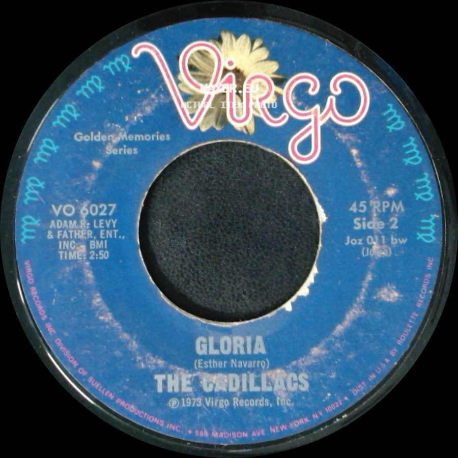 The Cadillacs - My Girlfriend / Gloria side B