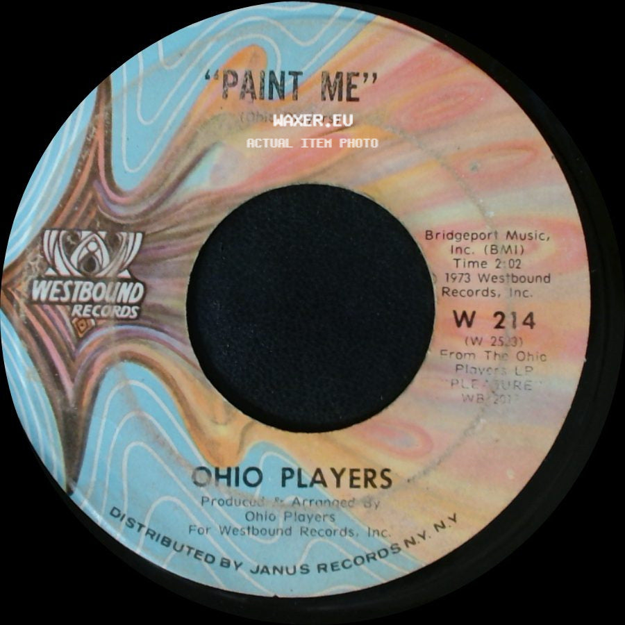 Ohio Players - Paint Me / Funky Worm side A