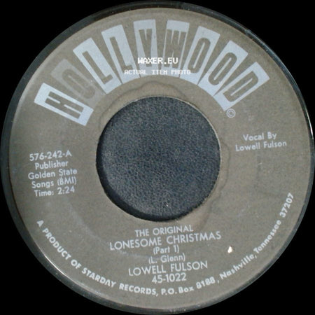 Lowell Fulson - The Original Lonesome Christmas (Part 1) / The Original Lonesome Christmas (Part 2) side A
