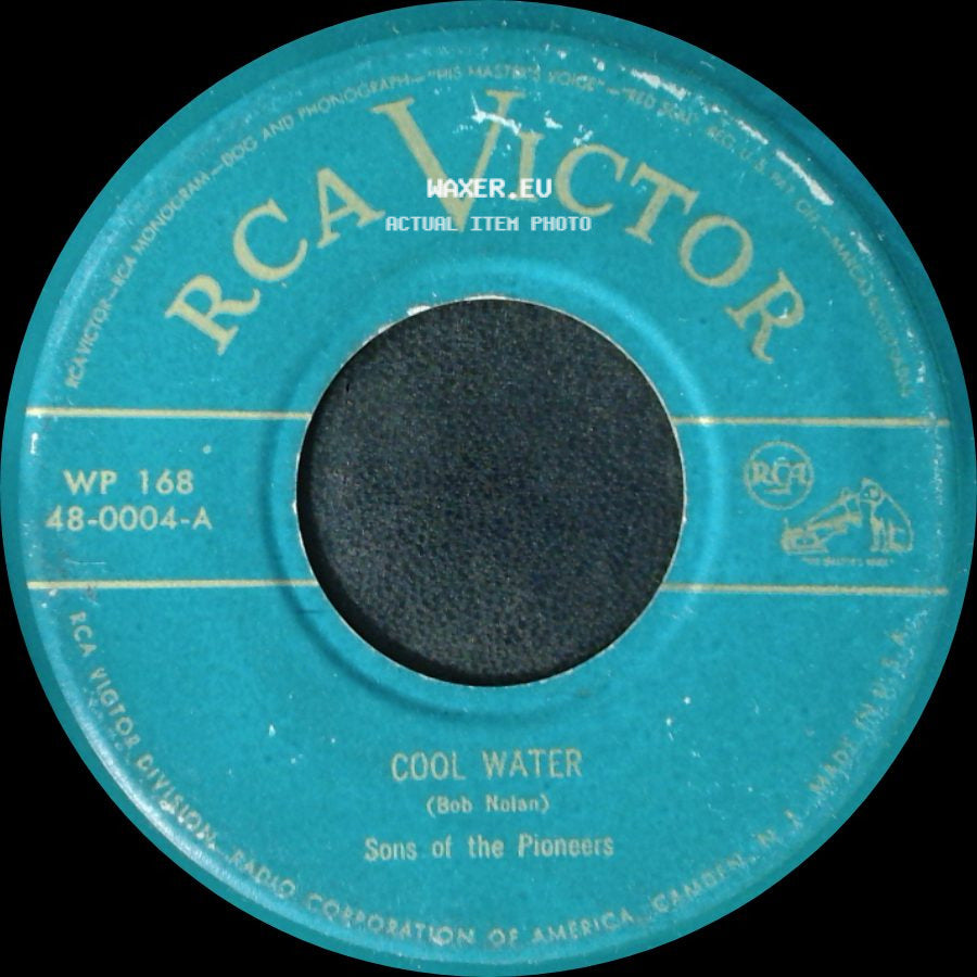 Sons. Of The Pioneers - Cool Water / Chant Of The Wanderer side A