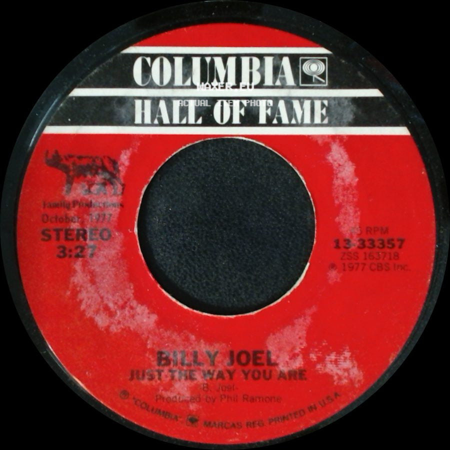 Billy Joel - Just The Way You Are / Movin' Out (Anthony's Song) side A