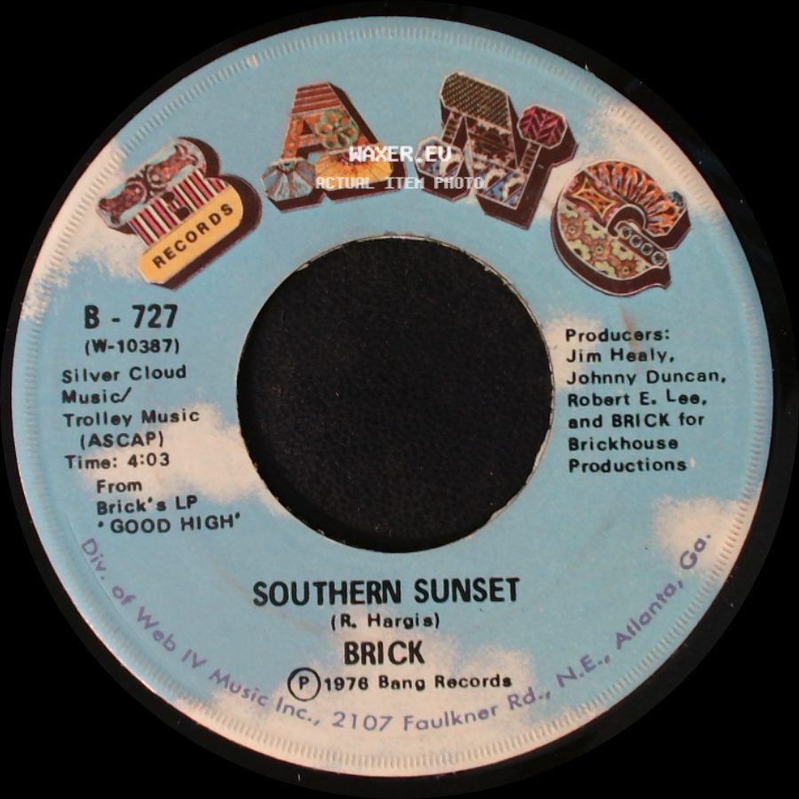 Brick - Dazz / Southern Sunset side B
