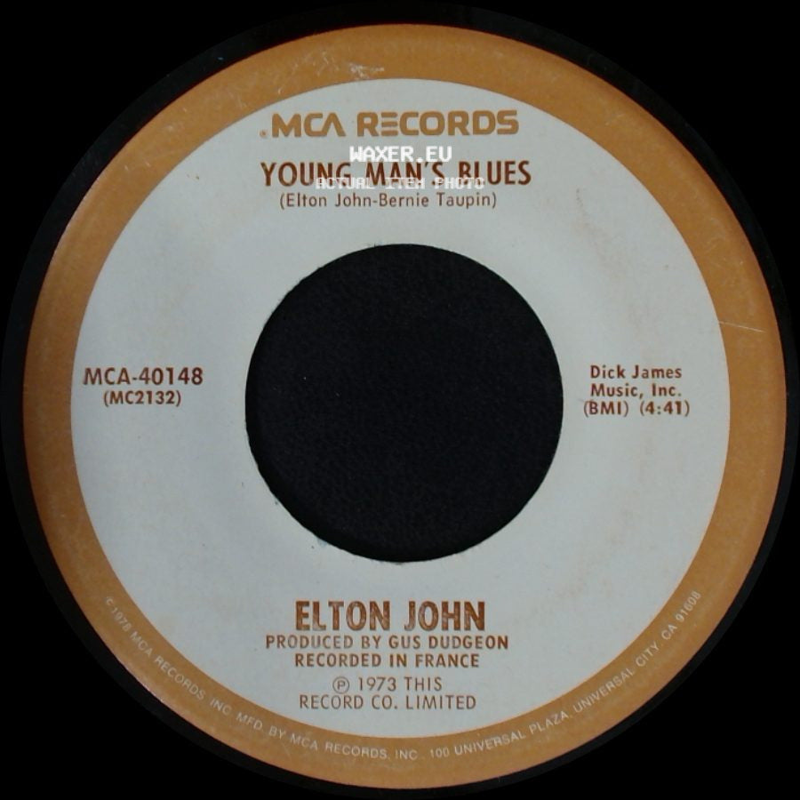 Elton John - Young Man's Blues / Goodbye Yellow Brick Road side A