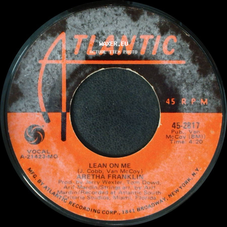 Aretha Franklin - Spanish Harlem / Lean On Me side B