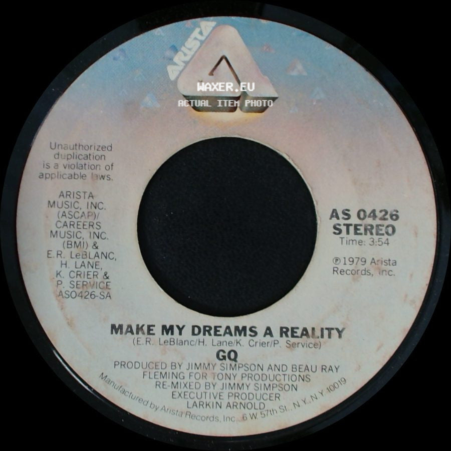 Gq - Make My Dreams A Reality / I Do Love You side A