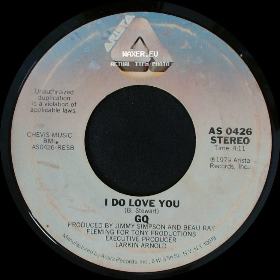 Gq - Make My Dreams A Reality / I Do Love You side B
