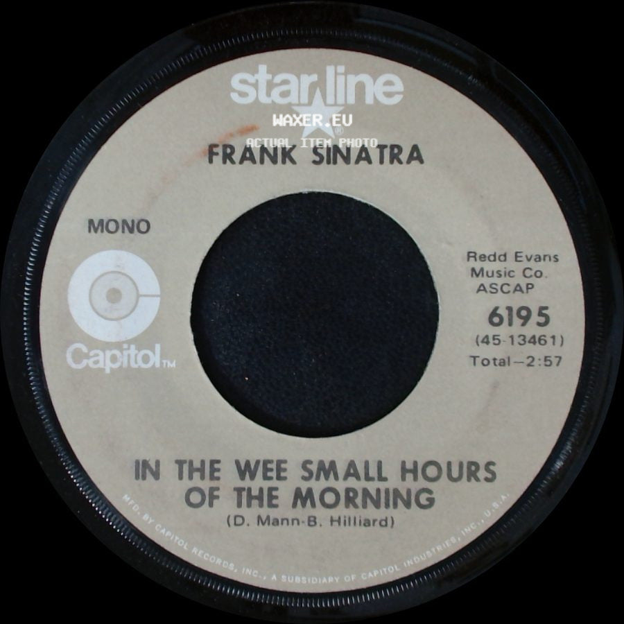 Frank Sinatra - Night And Day / In The Wee Small Hours Of The Morning side B
