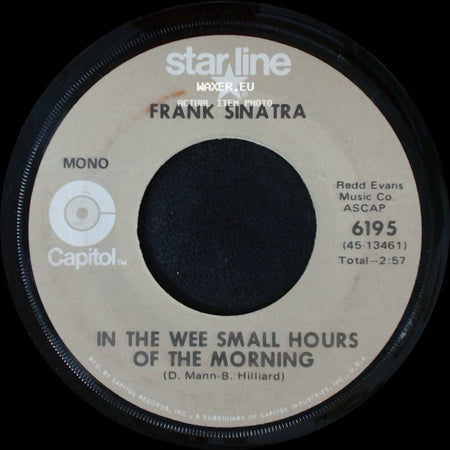Frank Sinatra - Night And Day / In The Wee Small Hours Of The Morning side B