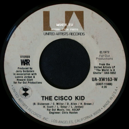 War - Beetles In The Bog / The Cisco Kid side B