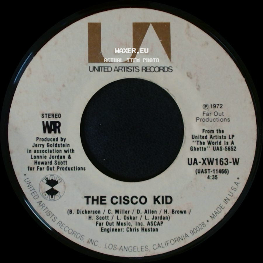 War - Beetles In The Bog / The Cisco Kid side B