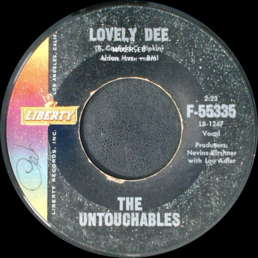 The Untouchables - Lovely Dee / You're On Top side A