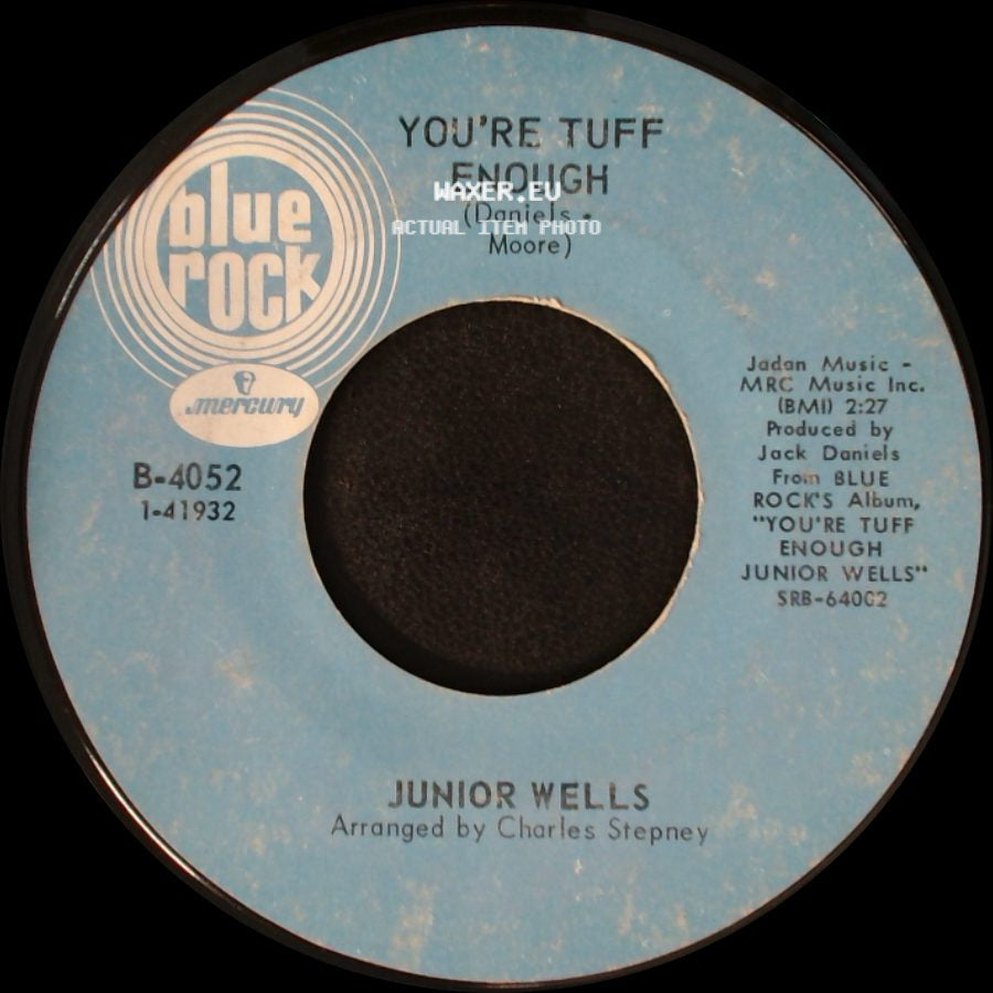 Junior Wells - The Hippies Are Trying / You're Tuff Enough side B