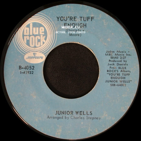 Junior Wells - The Hippies Are Trying / You're Tuff Enough side B