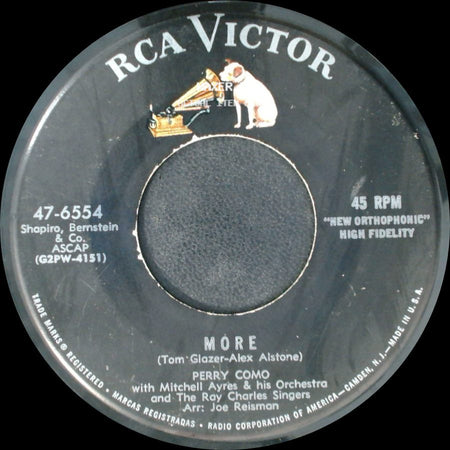 Perry Como - More / Glendora side A
