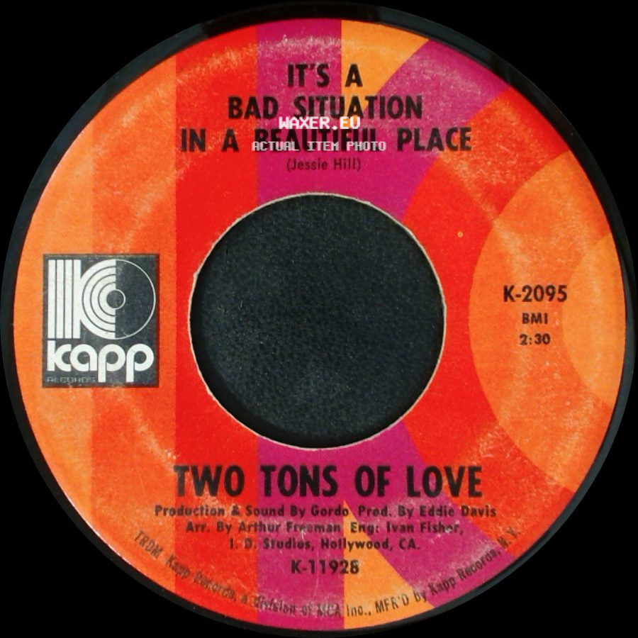 Unknown Artist - Brown And Beautiful / It's A Bad Situation In A Beautiful Place (Jessie Hill) side B