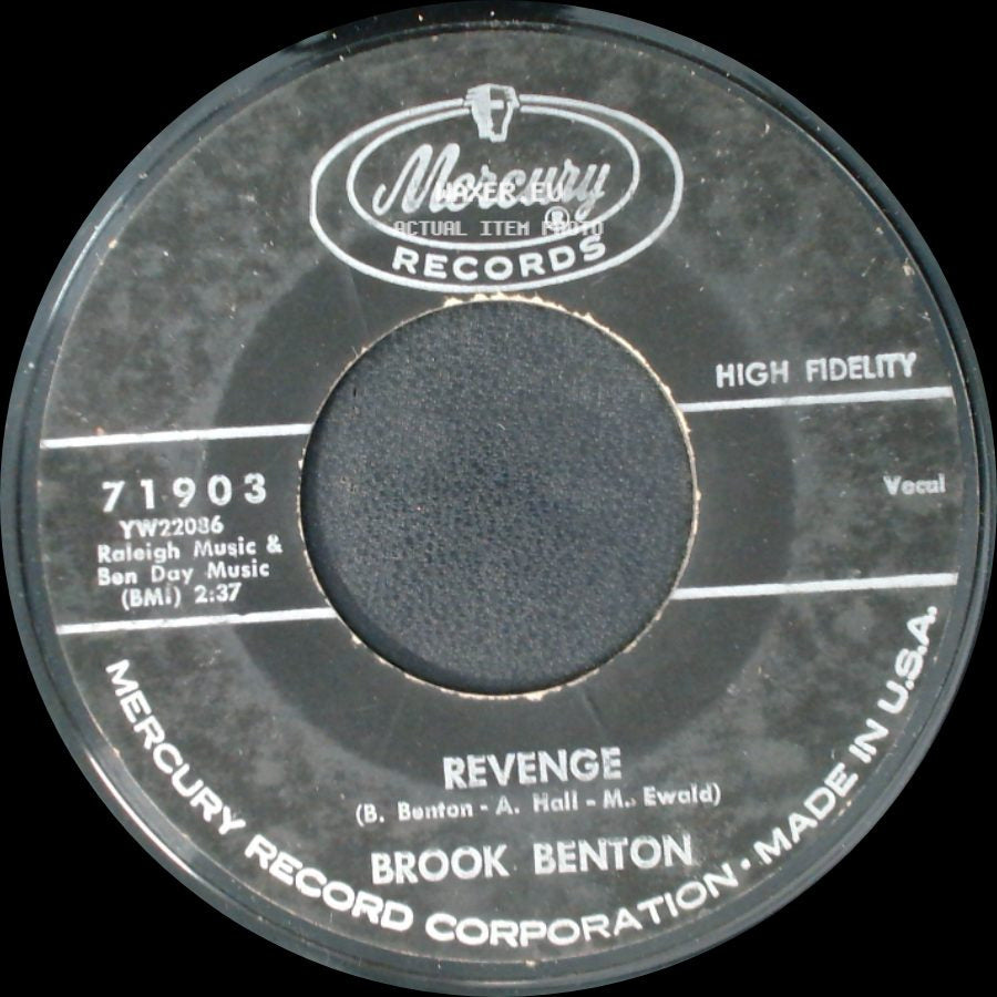 Brook Benton - Really, Really / Revenge side B