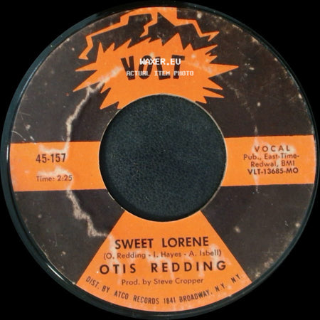 Otis Redding - Sweet Lorene / (Sittin' On) The Dock Of The Bay side A