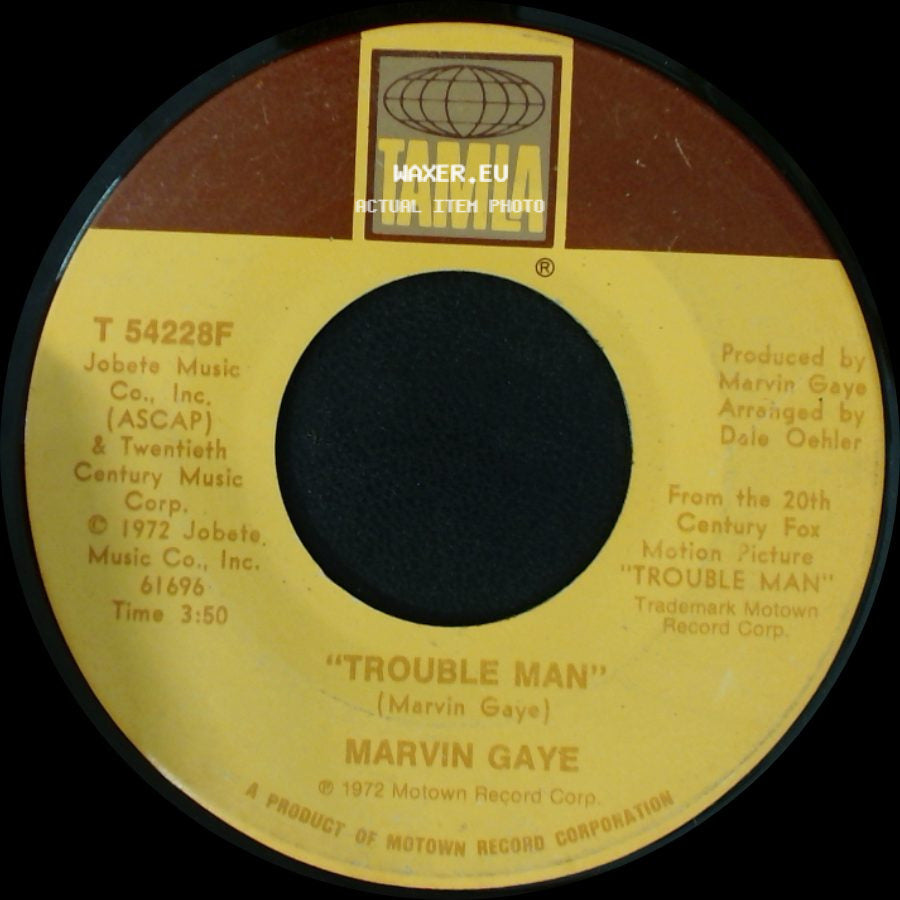 Marvin Gaye - Don't Mess With Mr. T / Trouble Man side B
