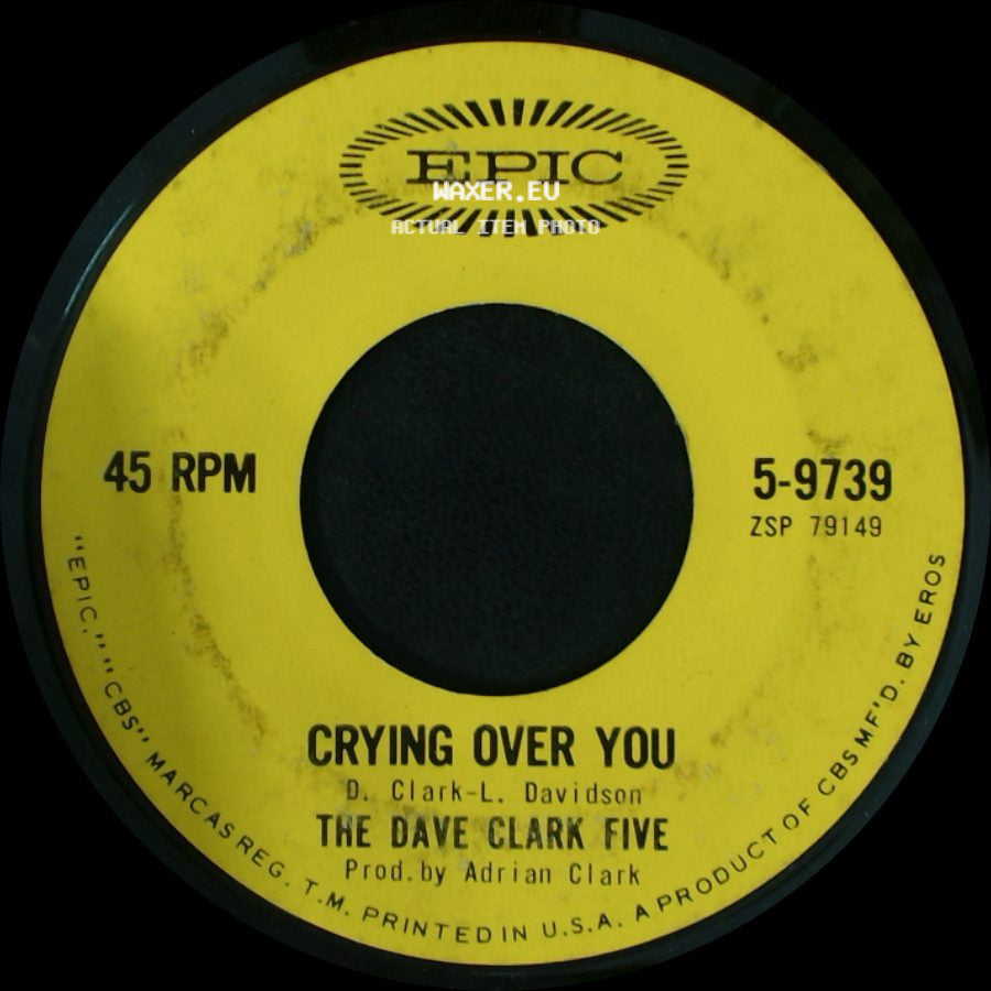 The Dave Clark Five - Any Way You Want It / Crying Over You side B