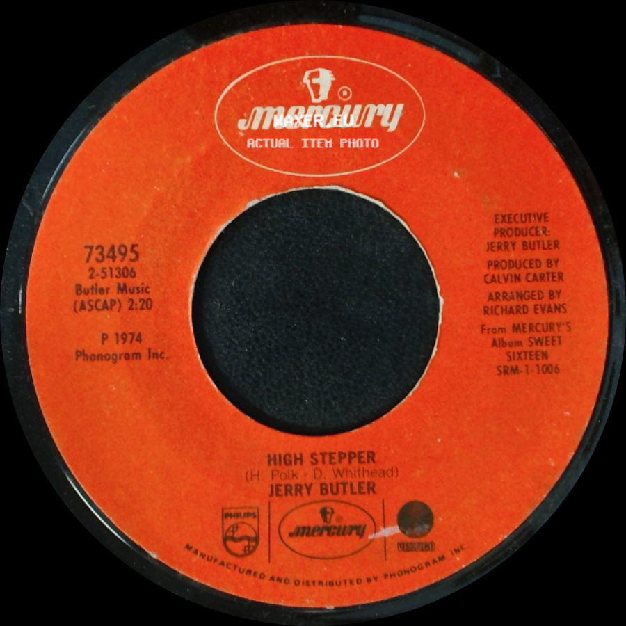 Jerry Butler - Take The Time To Tell Her / High Stepper side B