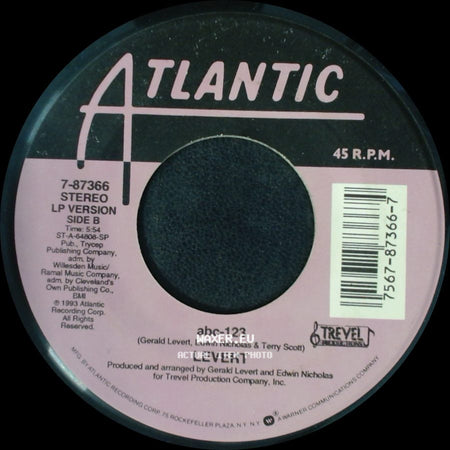 Levert - Abc-123 / Abc-123 side B