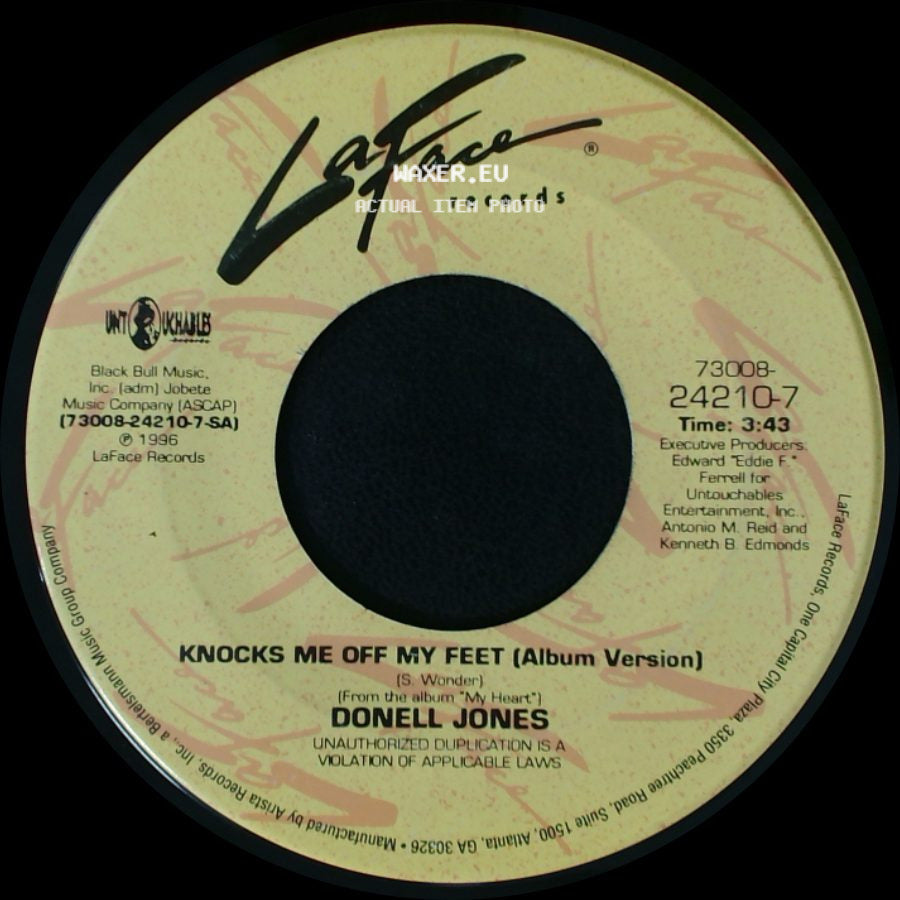 Donell Jones - You Should Know (Album Version) / Knocks Me Off My Feet (Album Version) side B