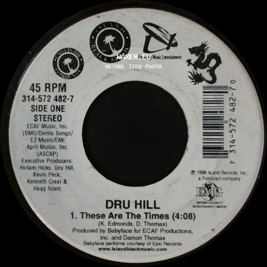 Dru Hill - These Are The Times / You Are Everything (4:35) side A
