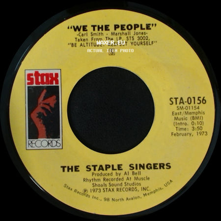 The Staple Singers - Oh La De Da / We The People side B
