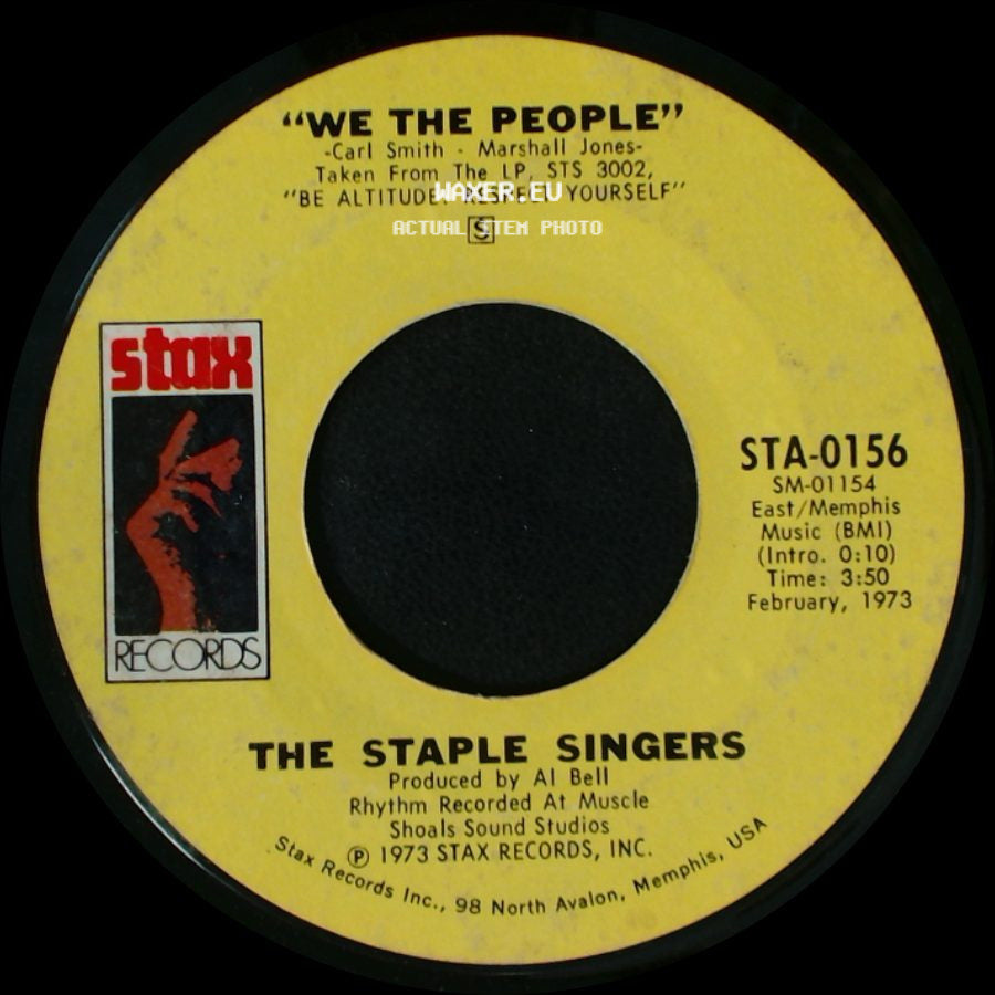 The Staple Singers - Oh La De Da / We The People side B
